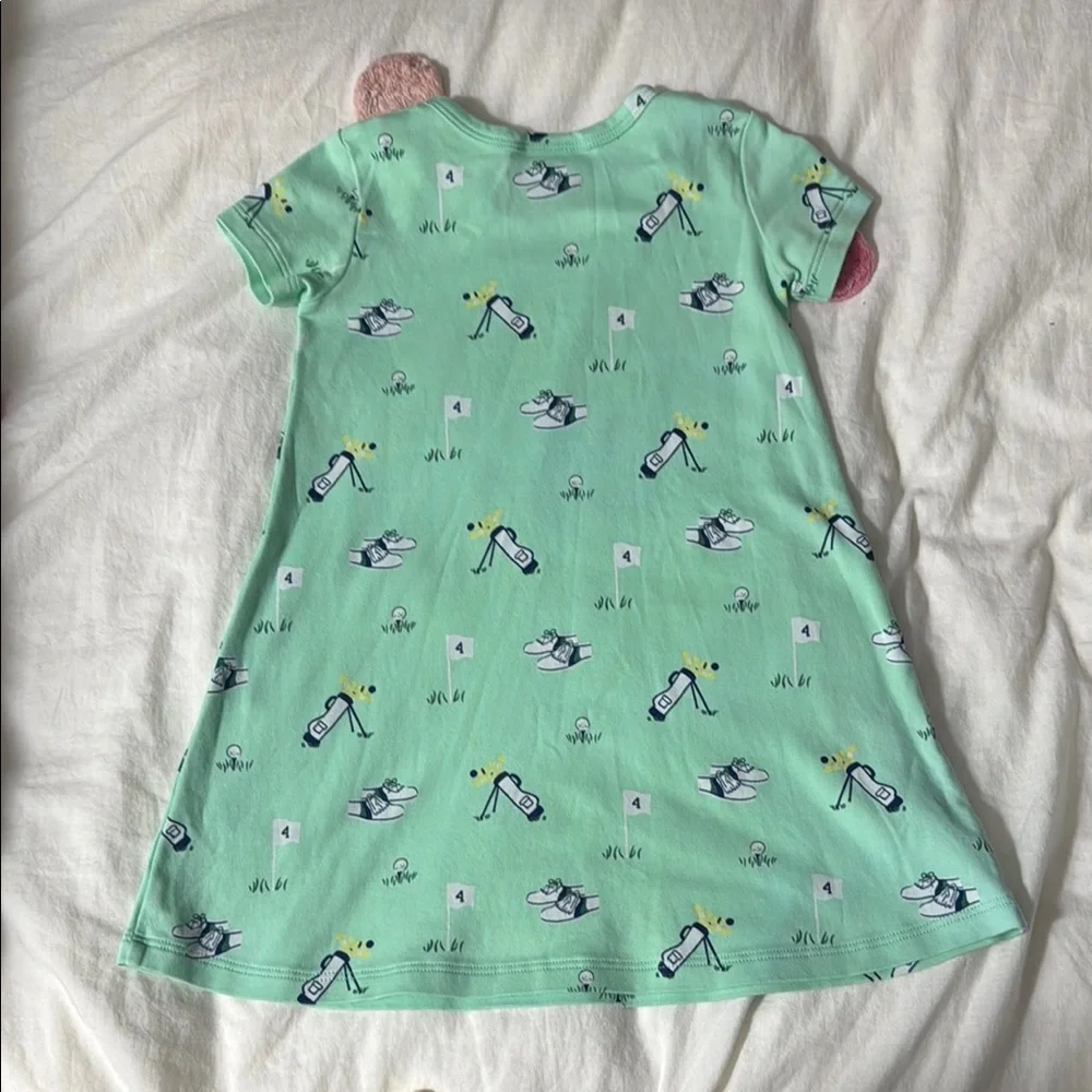 TBBC Mint Green Golf Print Dress size 4 - Picture 4 of 4